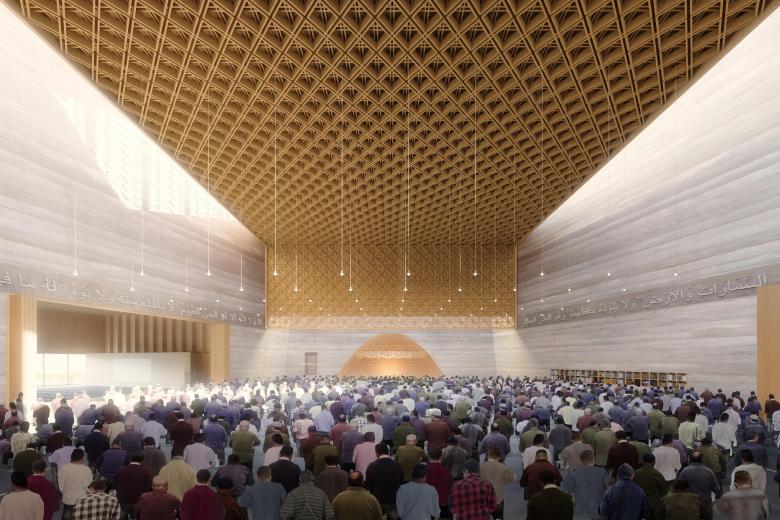 gernot schulz : architektur gmbh丨Grüne Moschee Ruhr丨德国-12