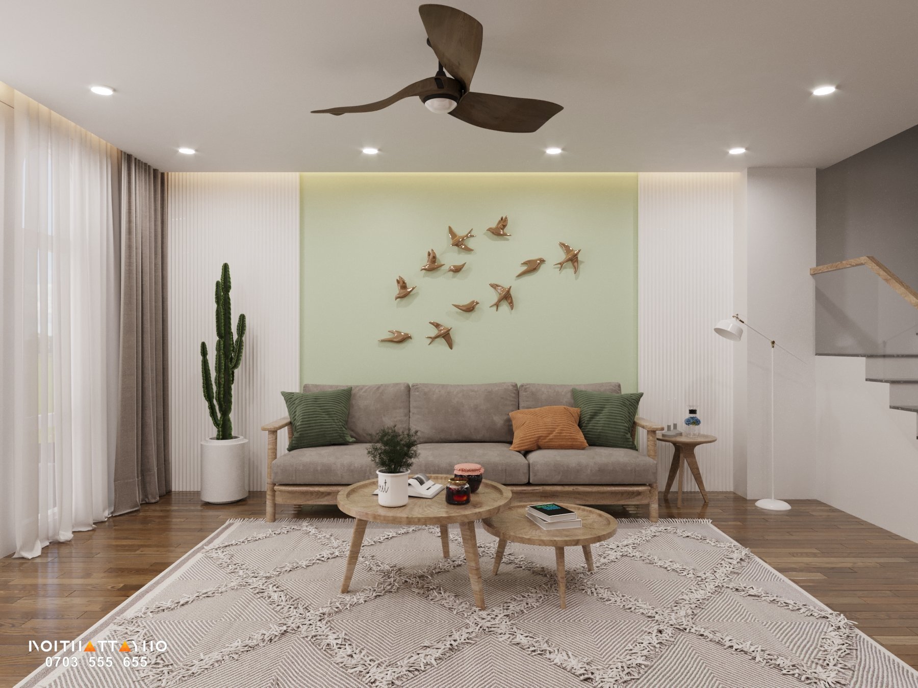 Indochine  Rustic 风格别墅室内设计丨越南河内丨Tay Ho 家具公司-21