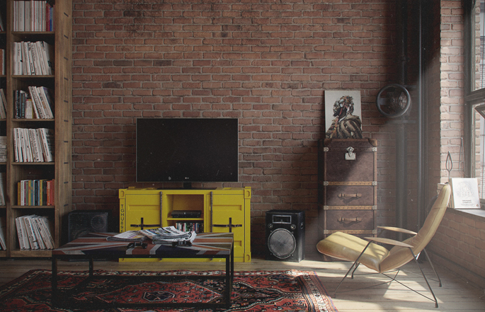 单身公寓Loft风格设计丨白俄罗斯建筑工作室Nordes-13