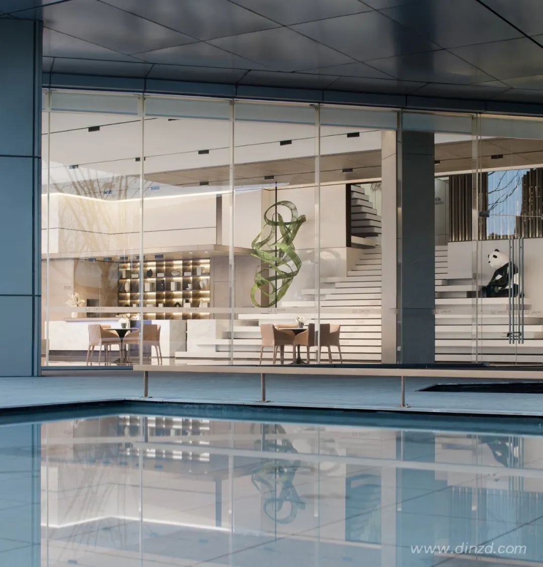 成都奥园锦官芳华销售中心 | 竹影熊猫，演绎城市气质-19