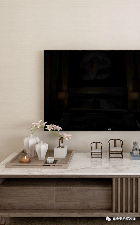 风雅千年 | 新中式博翠天悦洋房设计-81