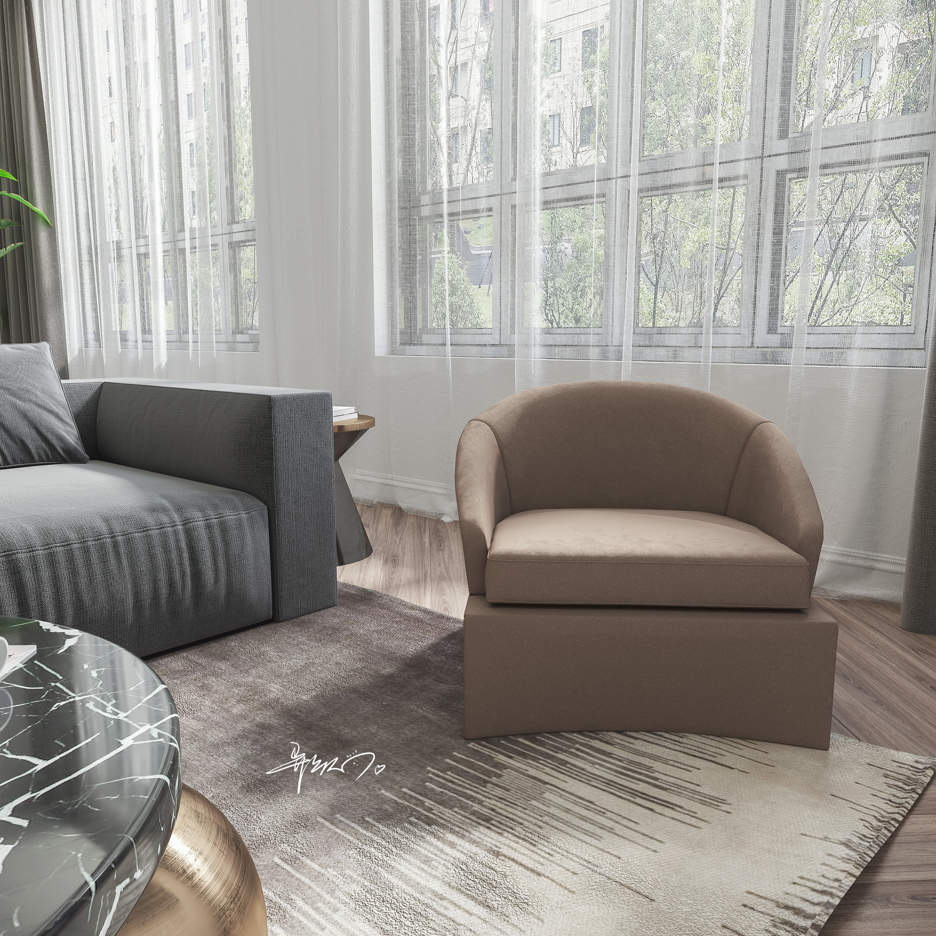 现代客厅融入 VR 技术，创新设计引领潮流-5