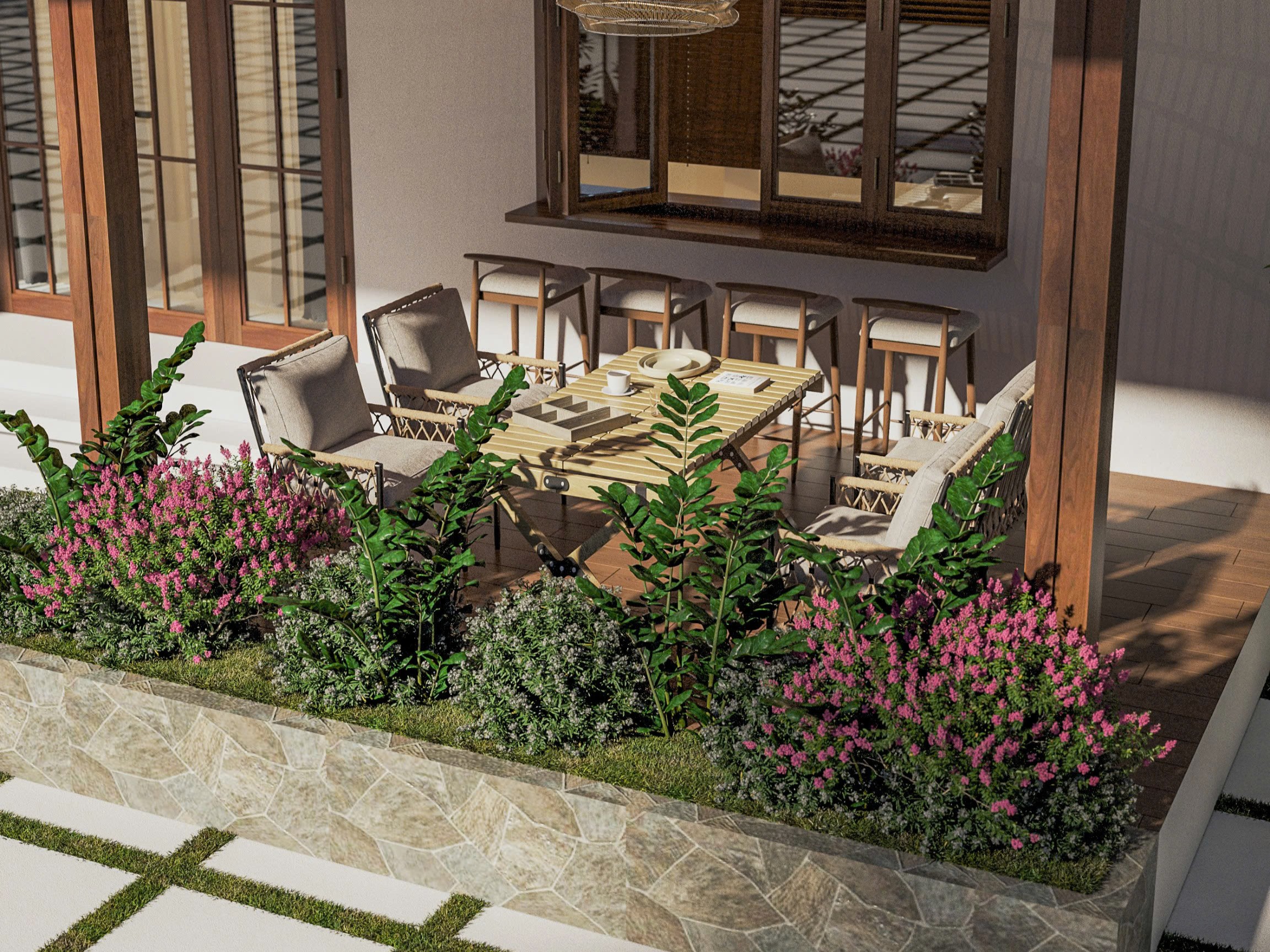 Tropical Scandinavian Villa in Vietnam-4