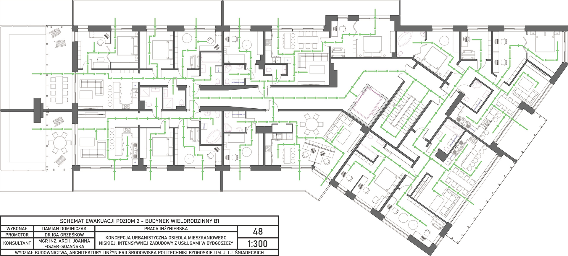 DREWNIANY BUDYNEK MIESZKANIOWY WIELORODZINNY Z CLT-31