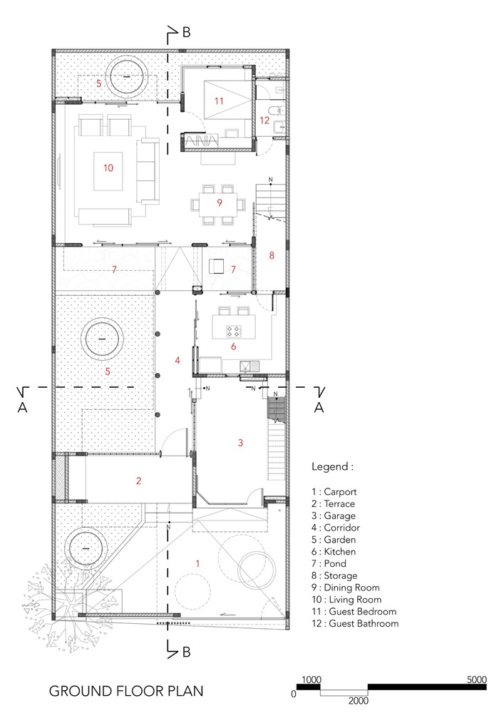 印尼 Sunter 区度假风格住宅，融入当地特色-28