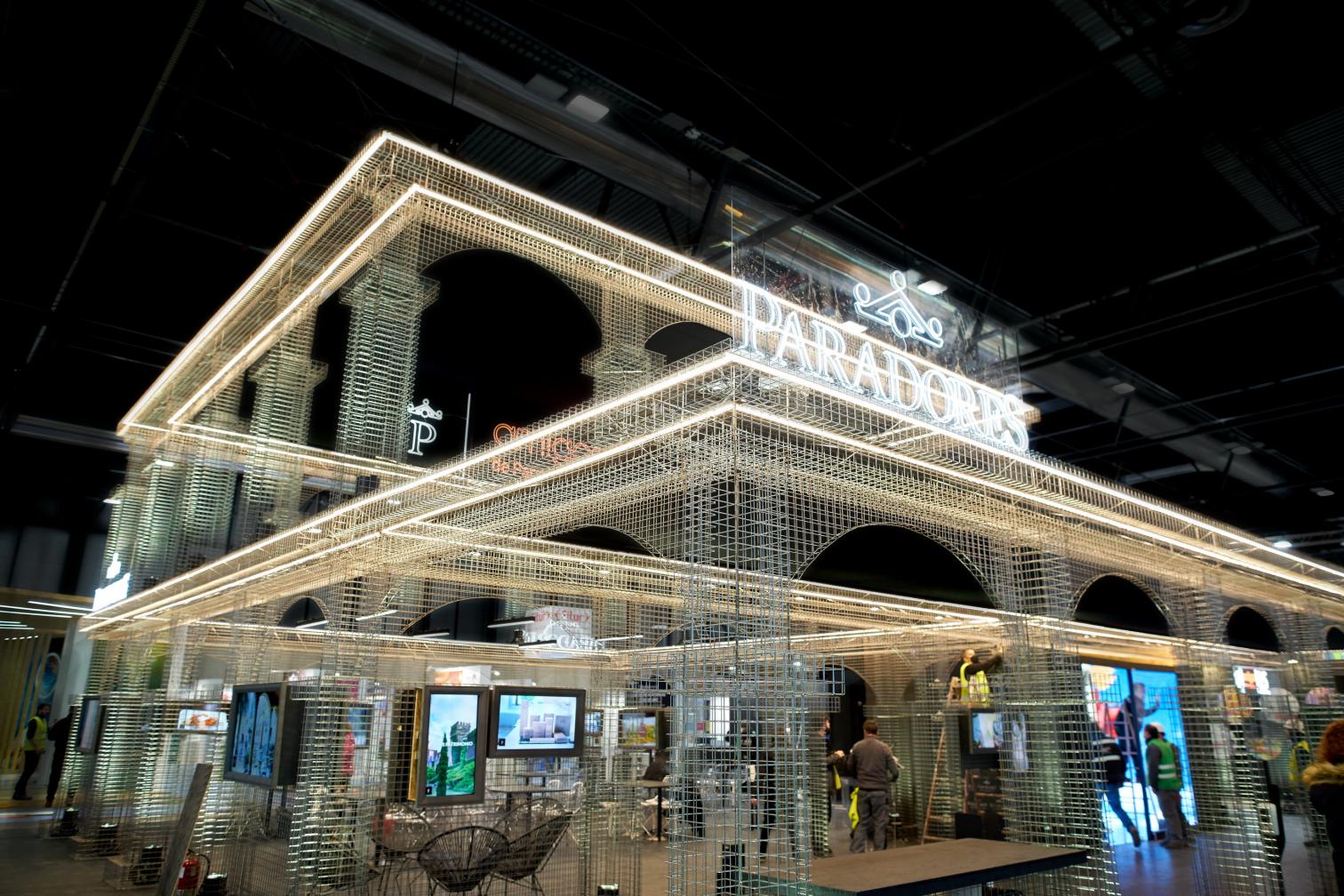 2022 年 FITUR 展上 Paradores Nacionales 酒店的创新设计-2