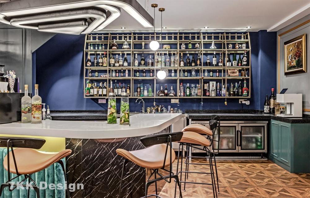 魔都老洋房艺术会所,复古与轻奢的完美融合-22