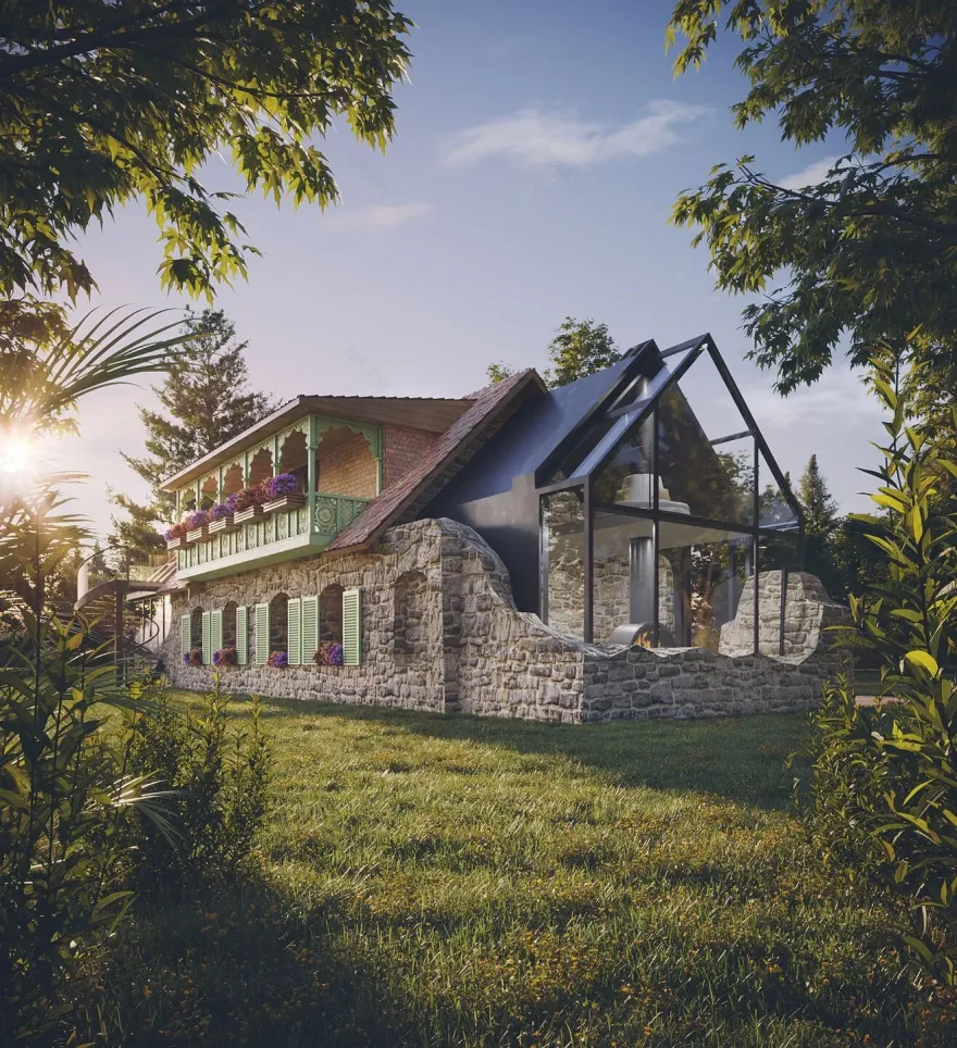 绿意盎然的山间温泉酒店-17