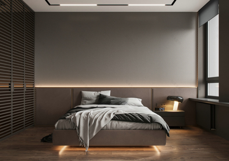 简约时尚单身公寓设计-12