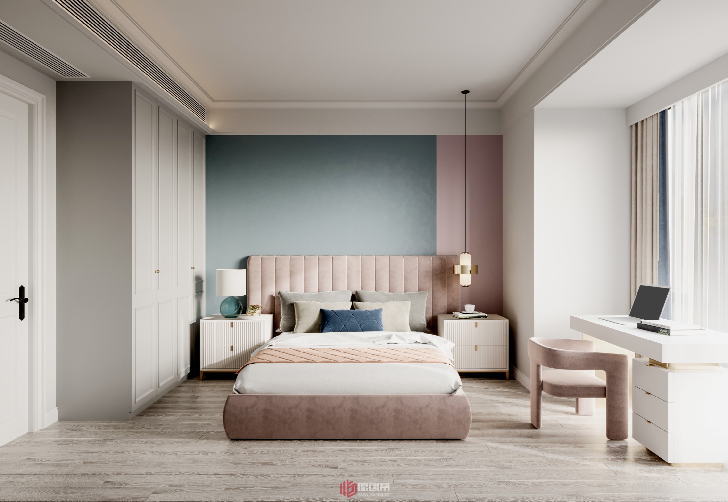 法式别墅设计丨MR.HEDesign何皓作品-7