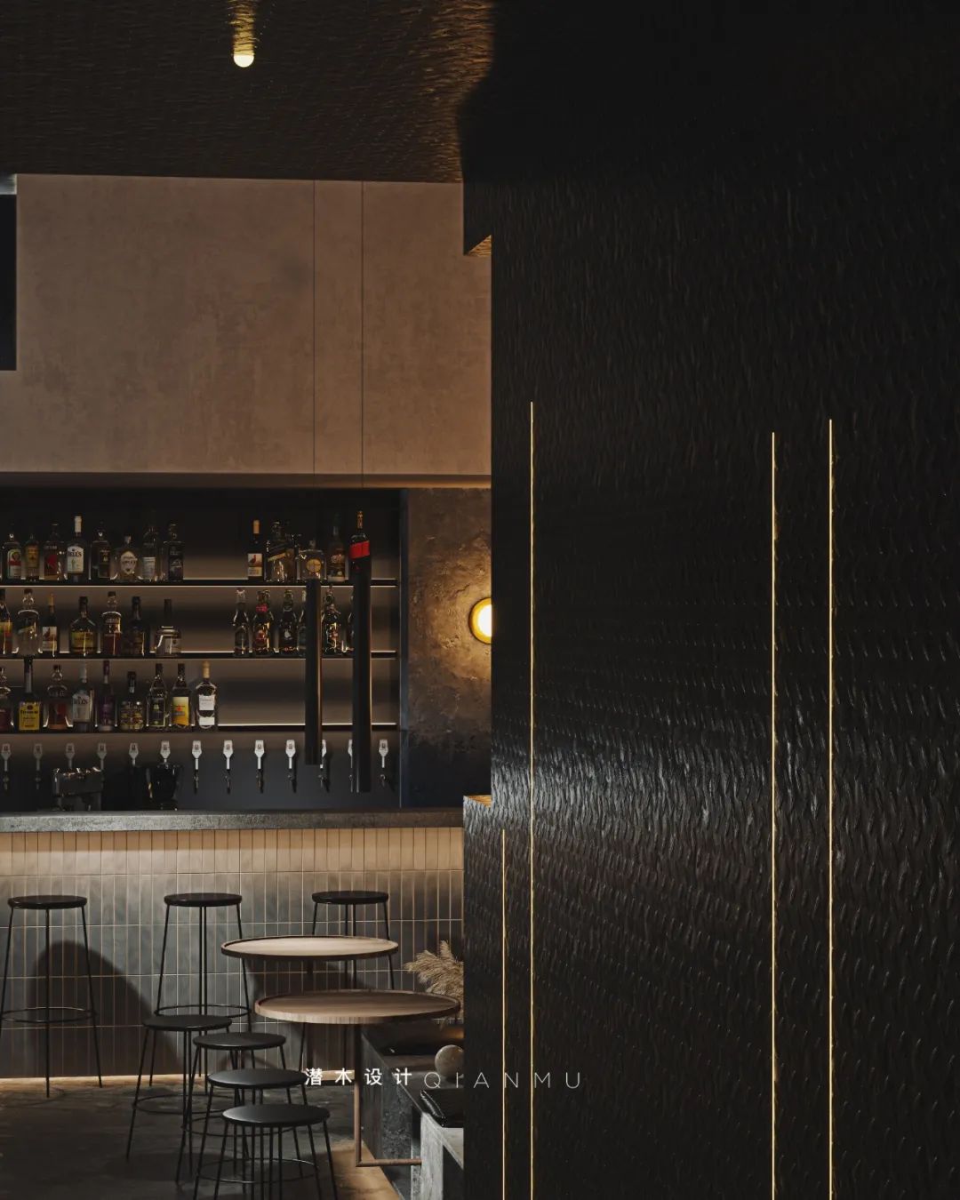 杭州别二酒吧 | 简约水泥空间,复古与现代的完美融合-17