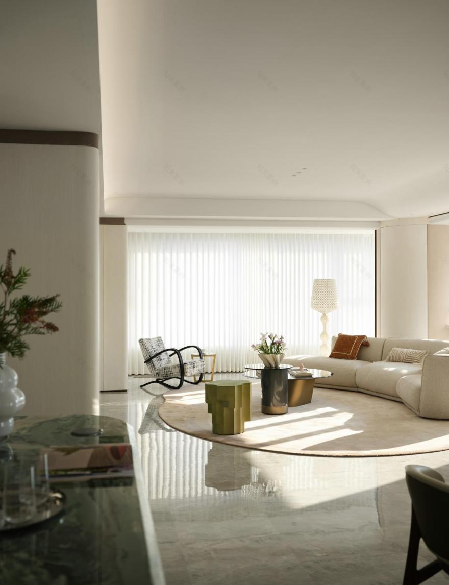 中宁府·绿洲298㎡精装大平层丨中国南京丨观享际SKH室内设计-20