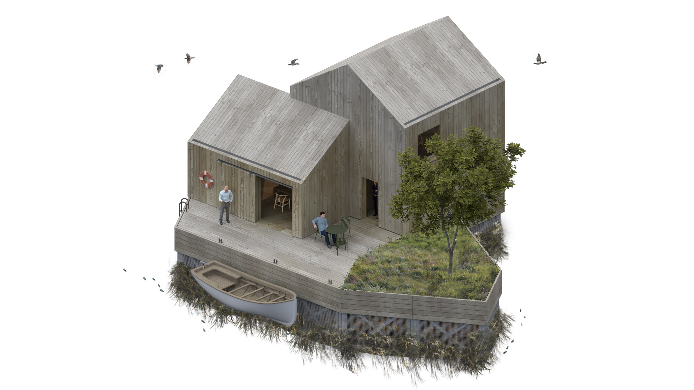 丹麦 MAST 工作室打造可持续浮动建筑系统-24