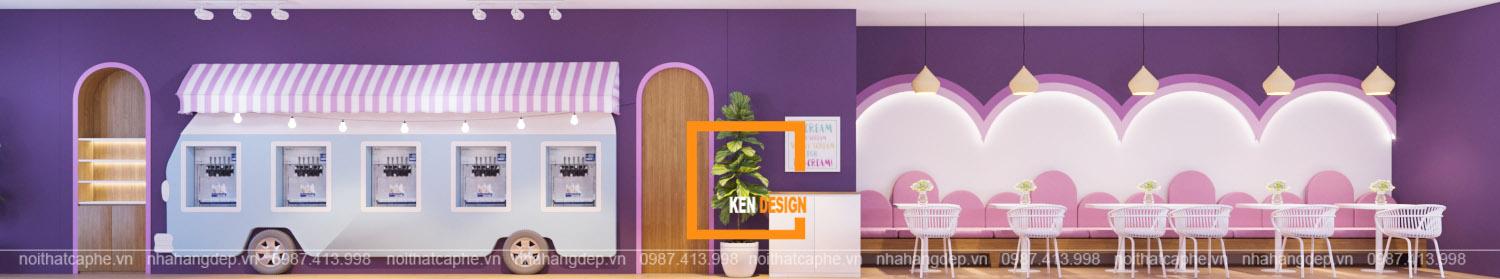 Rainbow Yogurt冰淇淋店(芽庄禄清分店)设计丨越南丨Ken Design-23