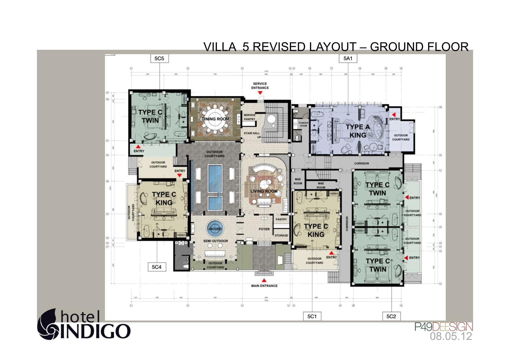 P49—— 丽江英迪格酒店4号院 5号院 A型-B型别墅概念方案-1