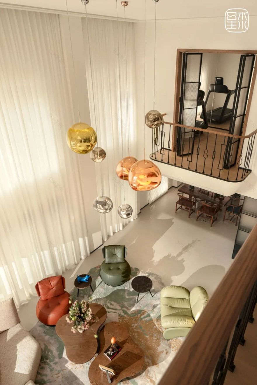 为95后海归女儿爆改500㎡双拼别墅丨中国上海丨星杰-22