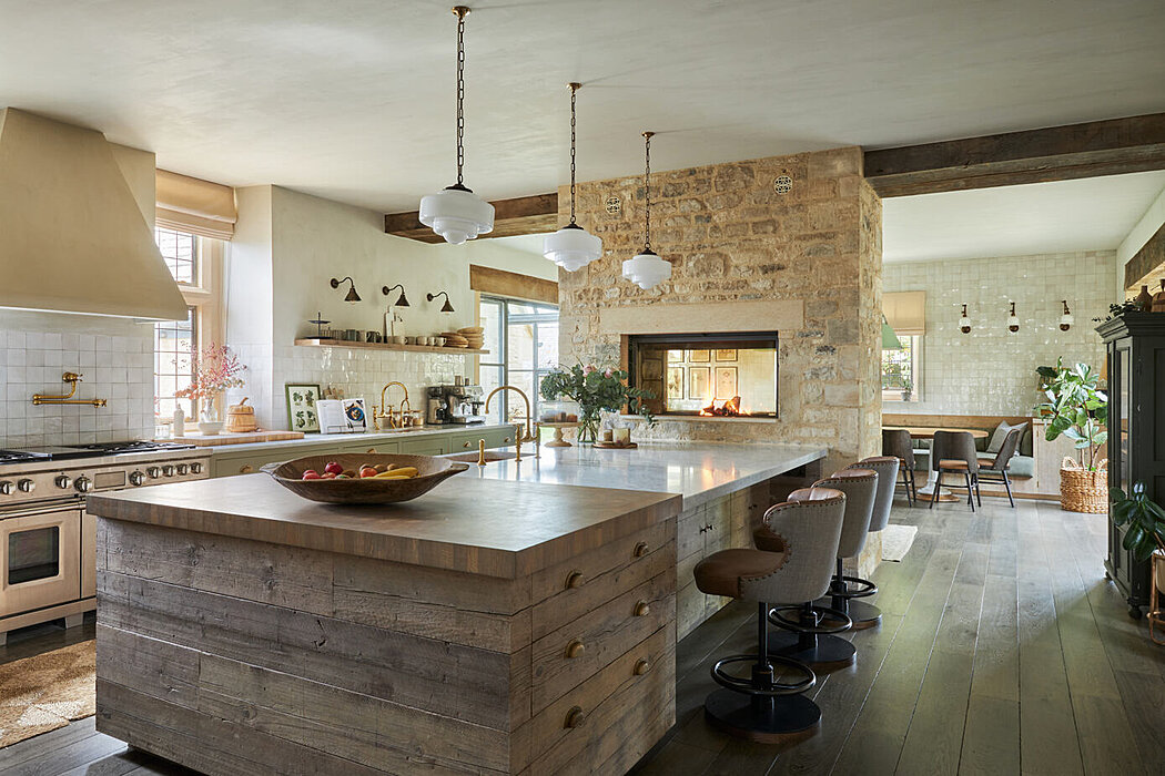 科茨沃尔德农舍丨英国牛津丨Stephen Fletcher Architects-13