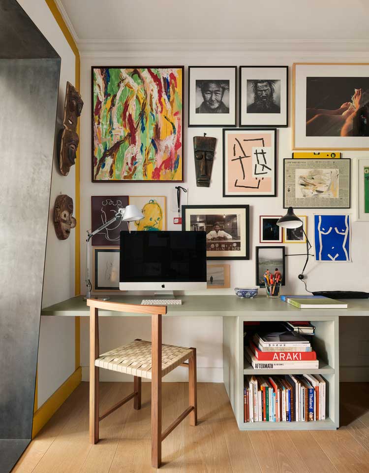 巴塞罗那设计师色彩斑斓的公寓-14