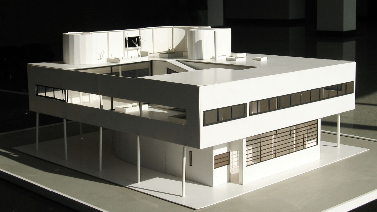 萨伏伊别墅模型制作-8