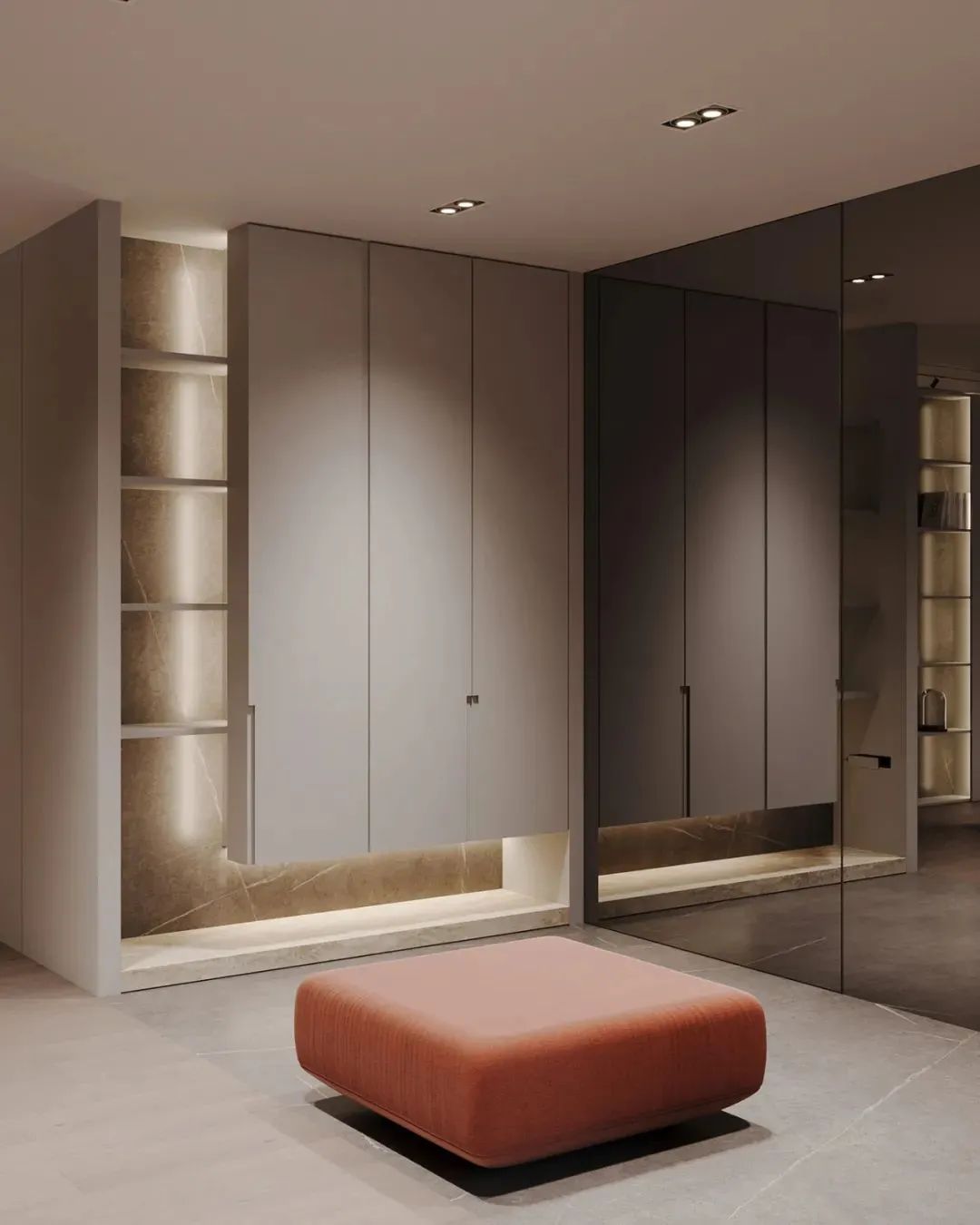 500㎡联排别墅,现代东方诗意空间丨东易日盛北京原创别墅分公司-40