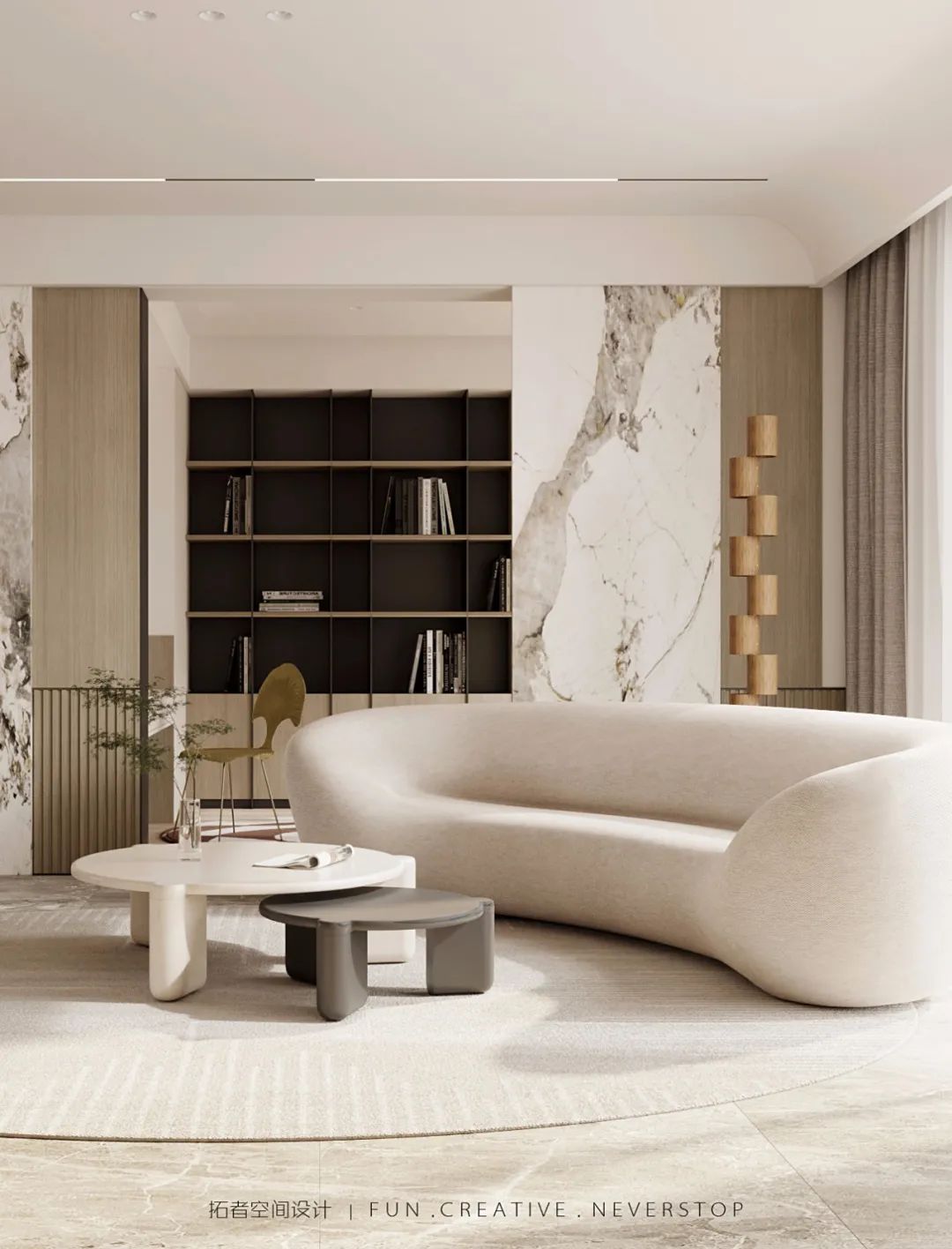 绍兴香湖郡 180㎡现代中式家居设计,尽显雅致生活-12