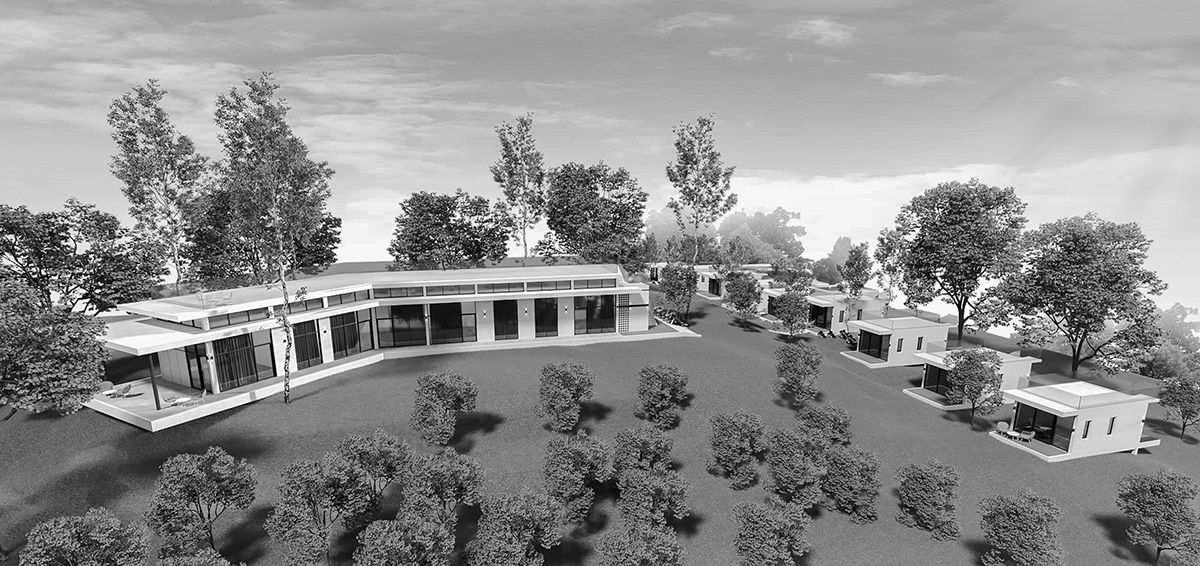 柬埔寨 SRE AMBEL 豪华别墅丨Ngoun Phanet\palm Studios-10