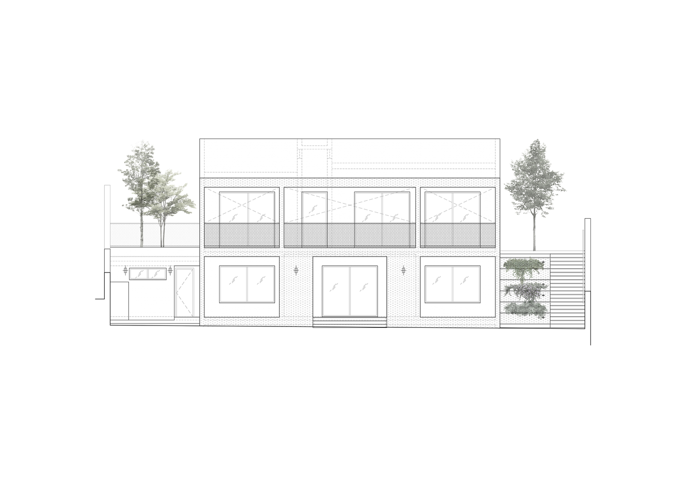 以色列 Goldwasser 别墅丨Architextit Einat ErezKobiler-45