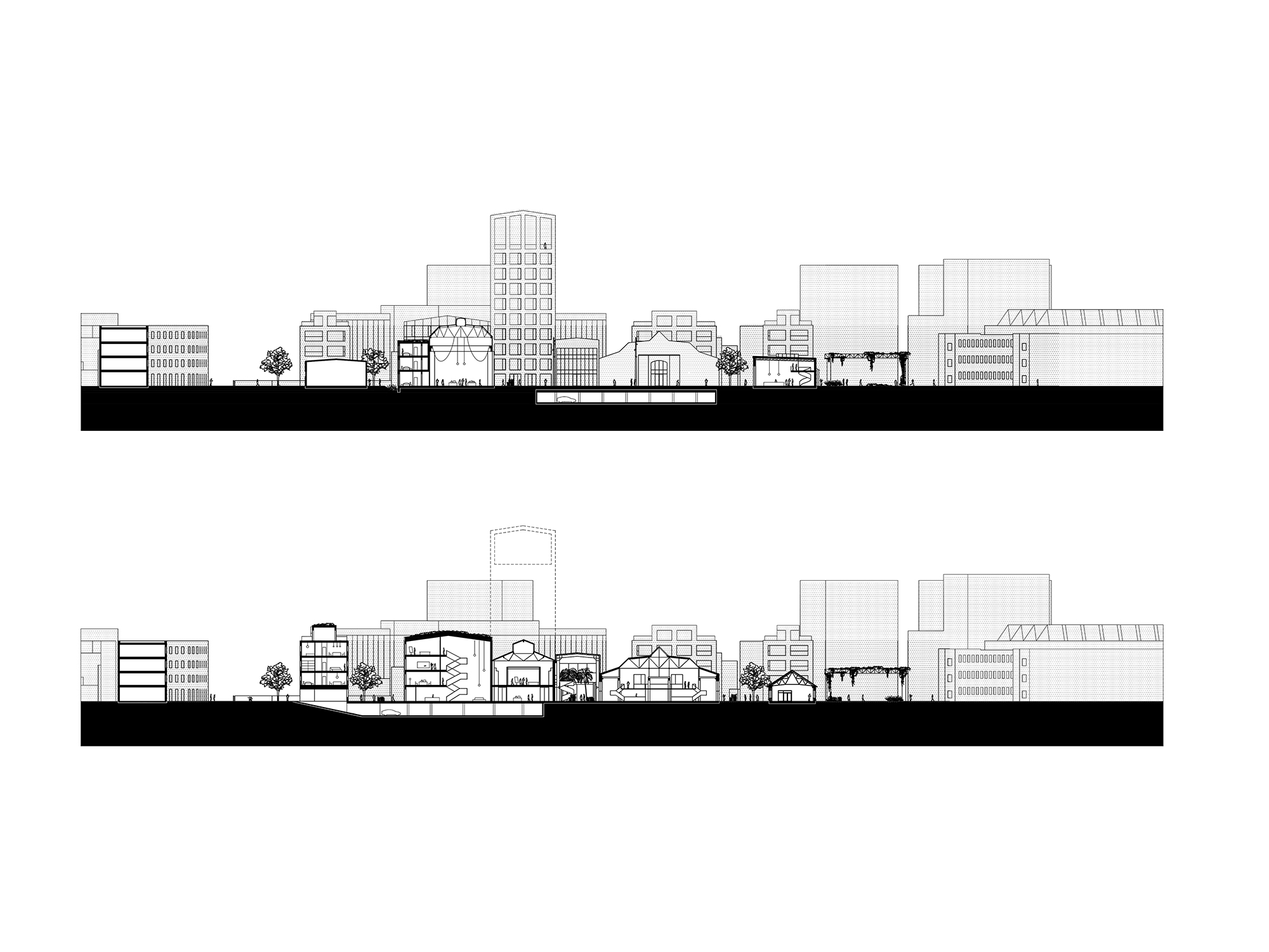 2025 年波兰 Dąbrowa Górnicza 城市中心概念设计-15