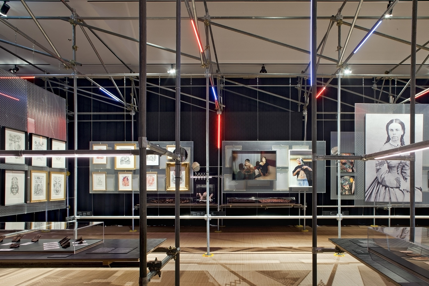 《刺青:皮肤上的故事》展陈设计-13