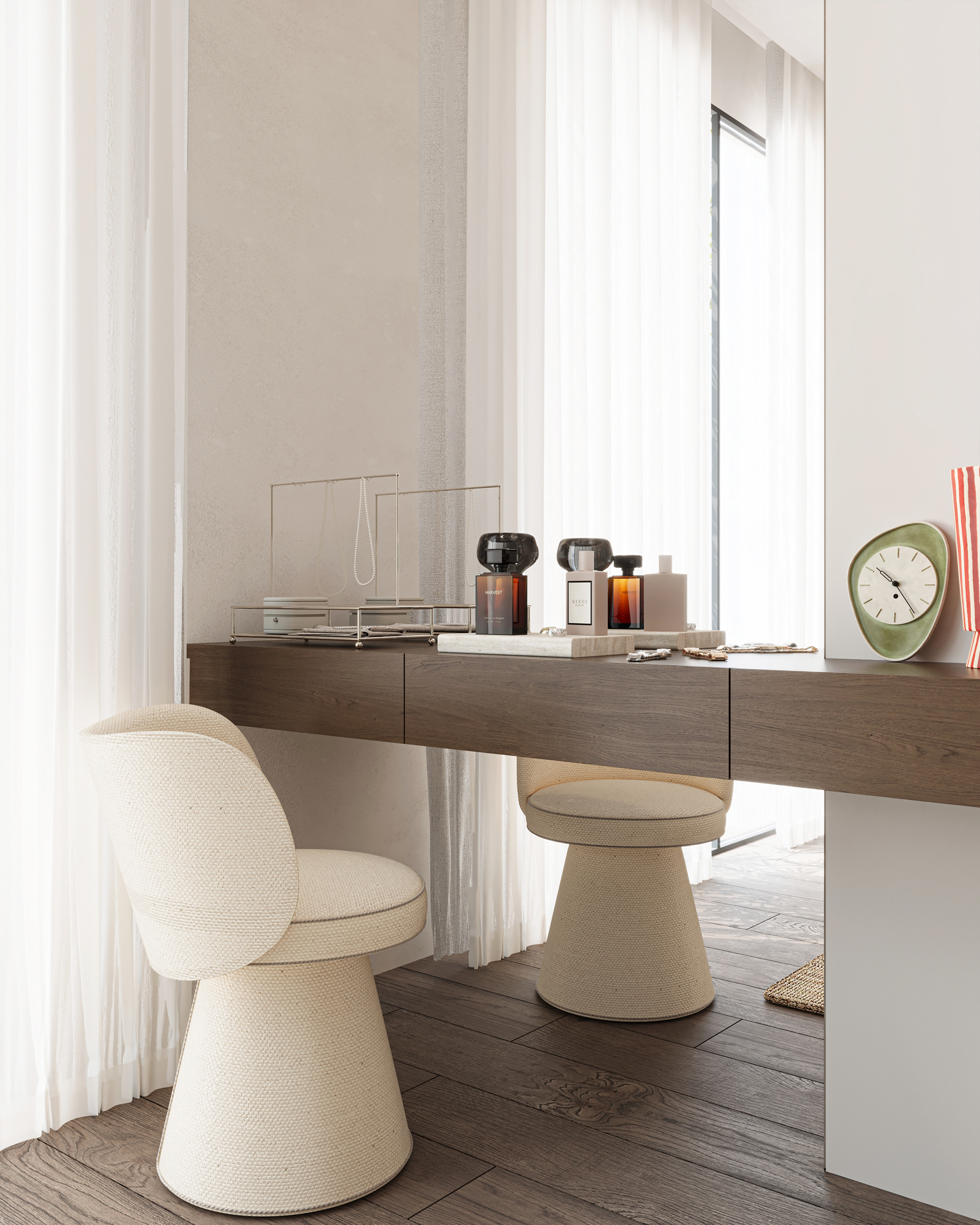 卧室室内设计丨埃及丨MCG Consultant  ID Team-4