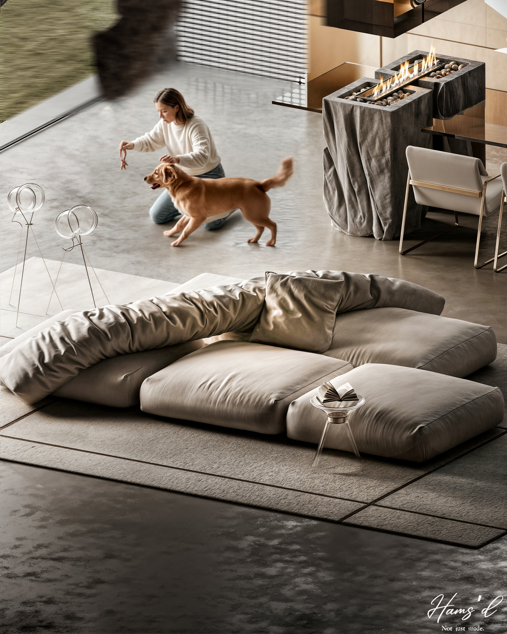 避暑别墅设计丨阿联酋迪拜丨Hams Ibraheem-10