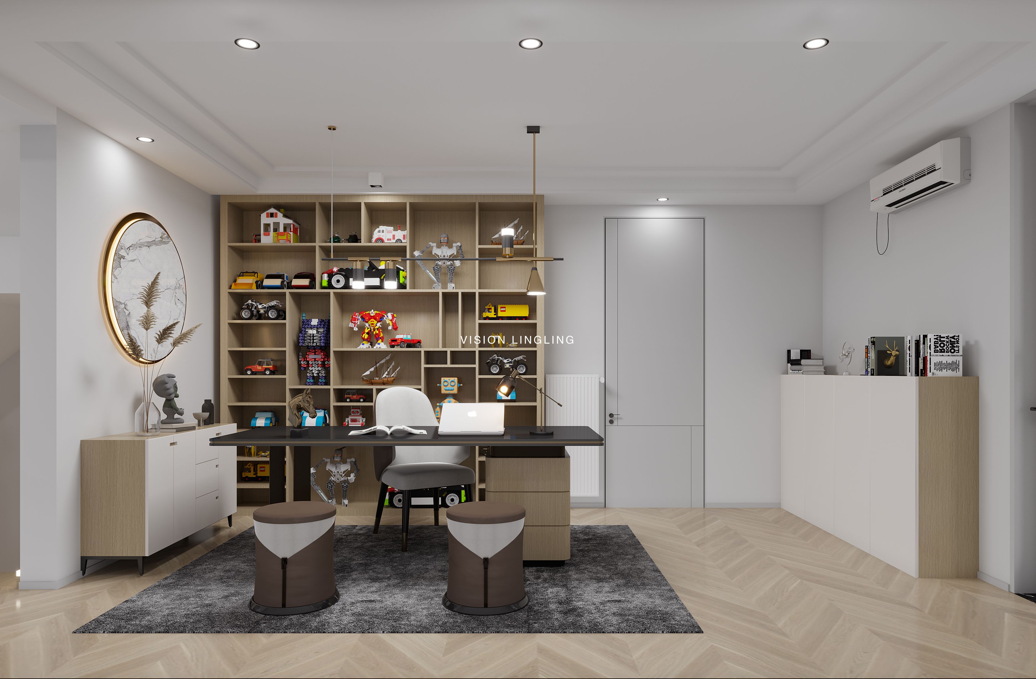 现代简约公寓设计-14