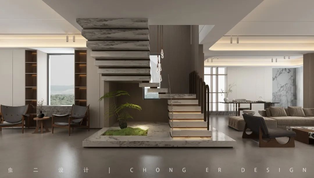 中骏柏景湾现代雅奢家居设计丨中国济南丨虫二设计-44