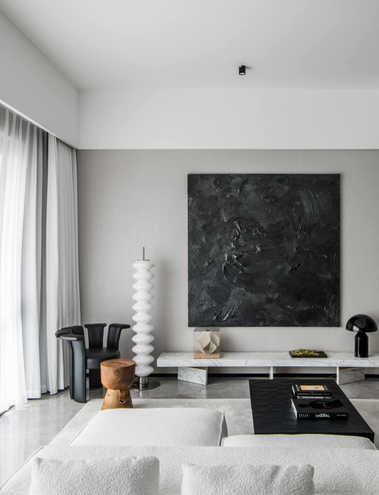 孟也设计--三亚新闻中心样板间A-1