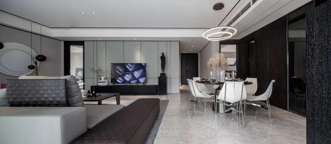 嘉华地产·印湘江样板间 | 现代简约美学之家-43