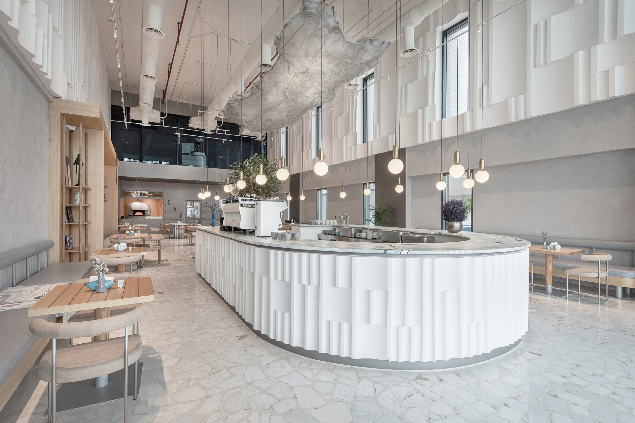 布雷科咖啡馆和面包店丨沙特阿拉伯利雅得丨Studio25-11