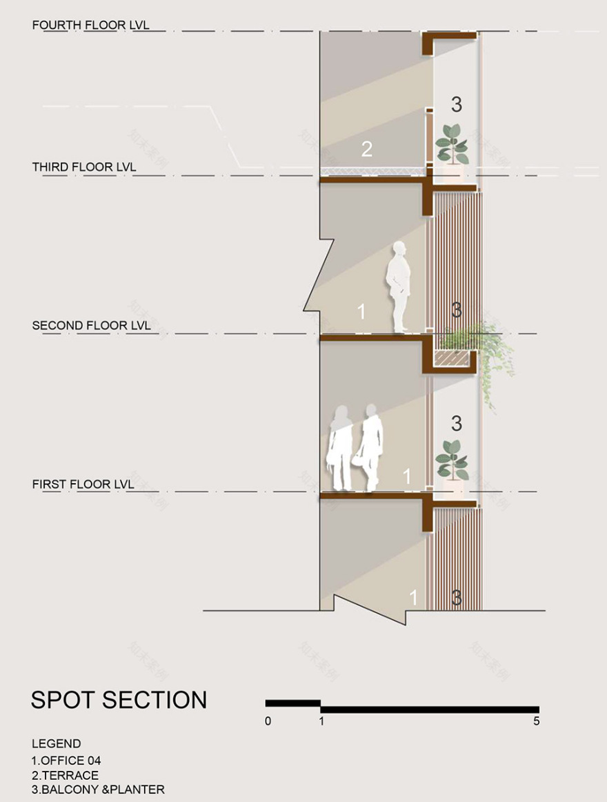 STELLA办公楼丨印度丨Sanjay Puri Architects-34