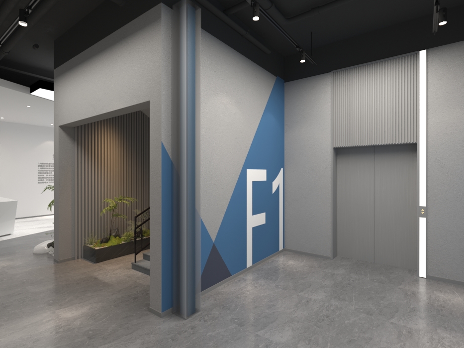 上海智能制造科技创业中心大厅设计丨中国上海丨本人-18