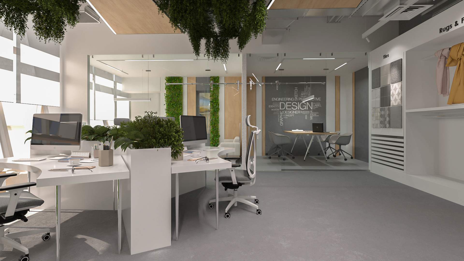 Modern Green Office-1