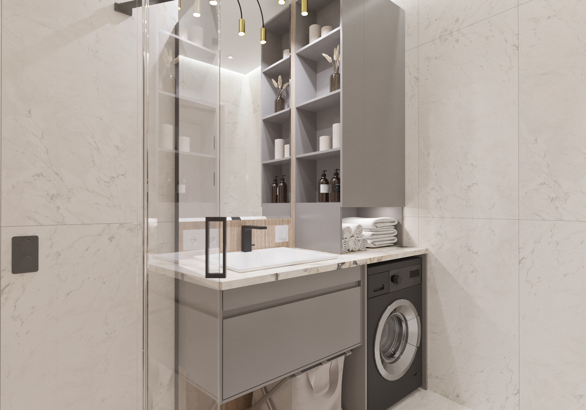 Apartment design 95m2 .NRG Mirzo Ulugbek. Tashkent-27