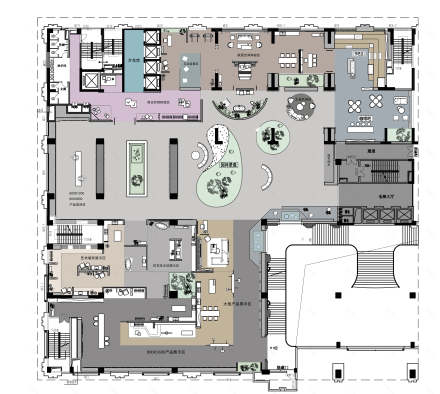 奇幻森林 美陶企业总部 | 拓维设计-51