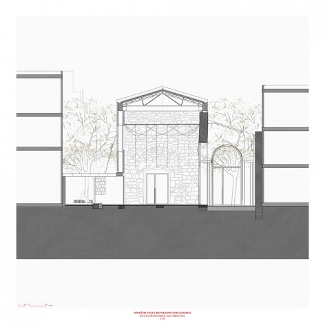 古教堂新生命 | 西班牙 Vilanova de la Barca 教堂改造-18