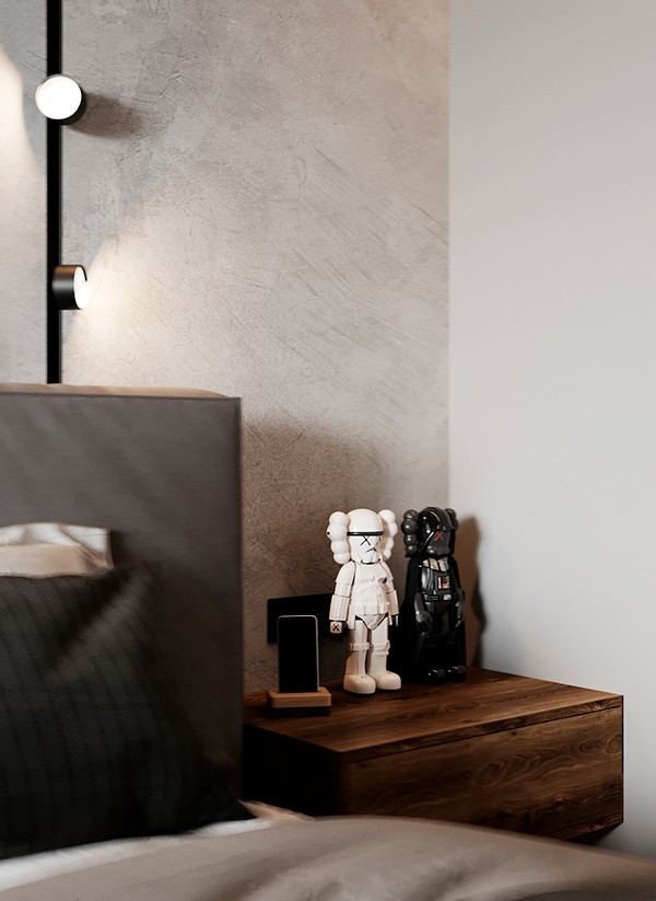 Studio | Buro2D 俄罗斯 黑色公寓-13