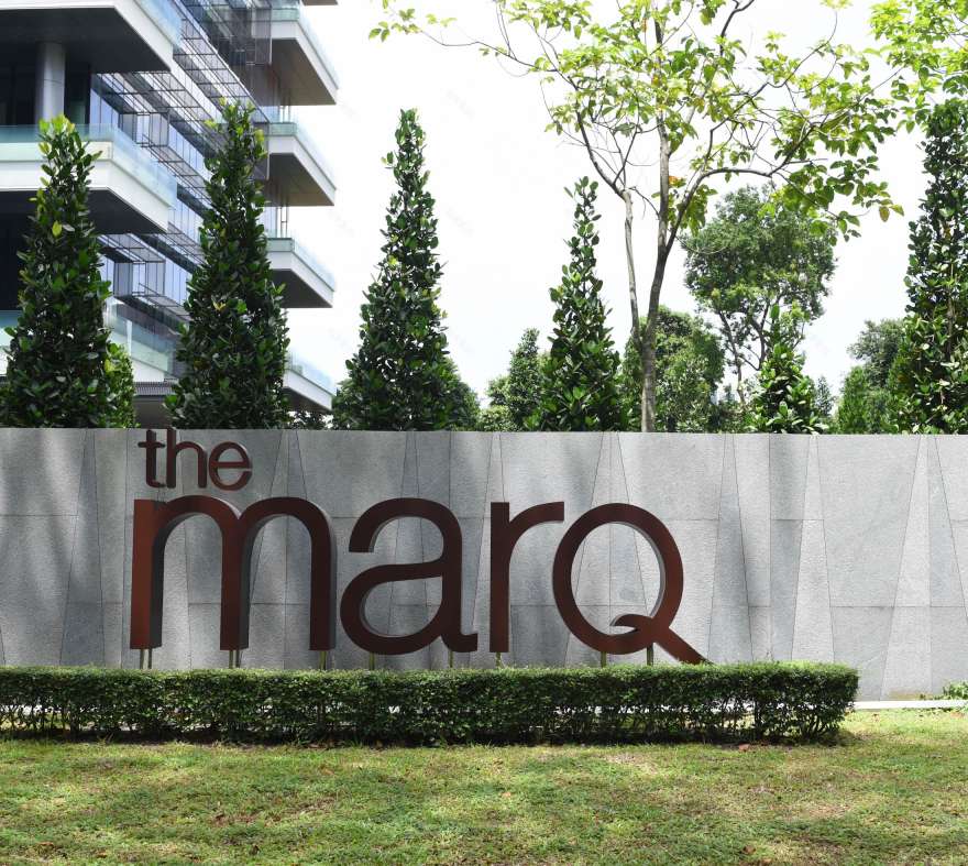 新加坡 Marq 豪宅景观 | 垂直绿化与建筑和谐共生-5