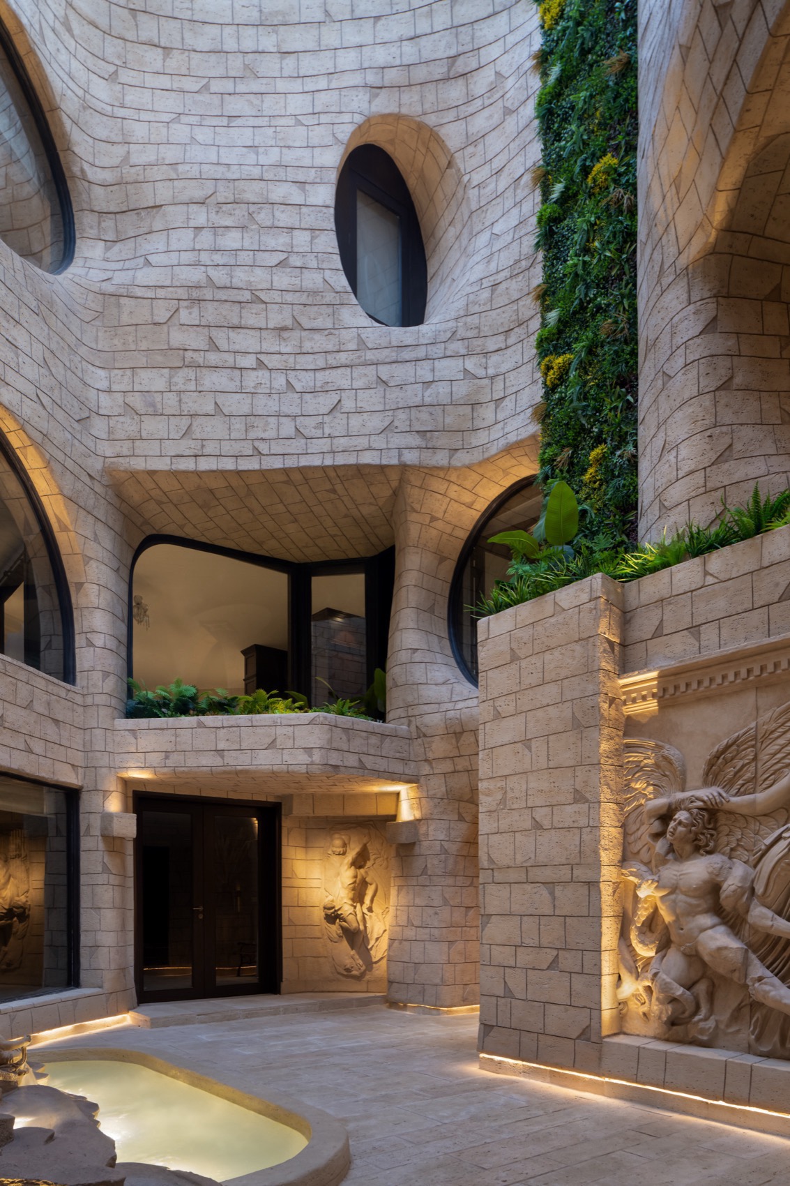 爱情之泉庭院丨印度新德里丨MOFA Studio-46