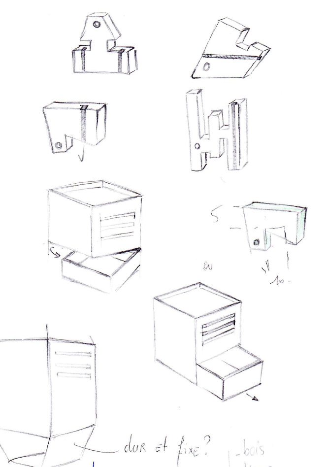 Gus et Edgar 玄关置物架设计丨Marie Boussard,Élodie Lecointre-16