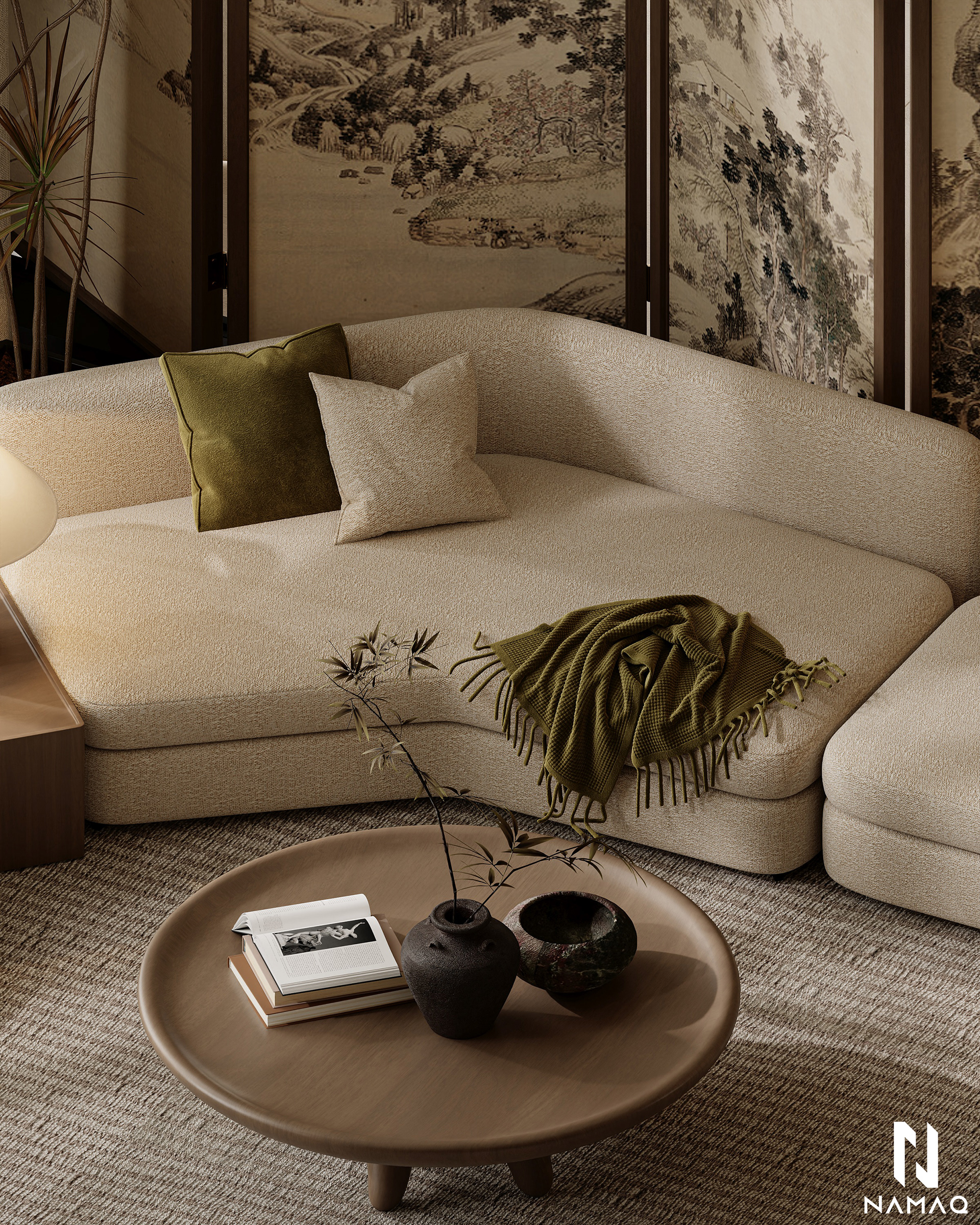 SOHO生活区接待处丨沙特阿拉伯利雅得丨Nourhan Essa（代表Namaq Architects）-5