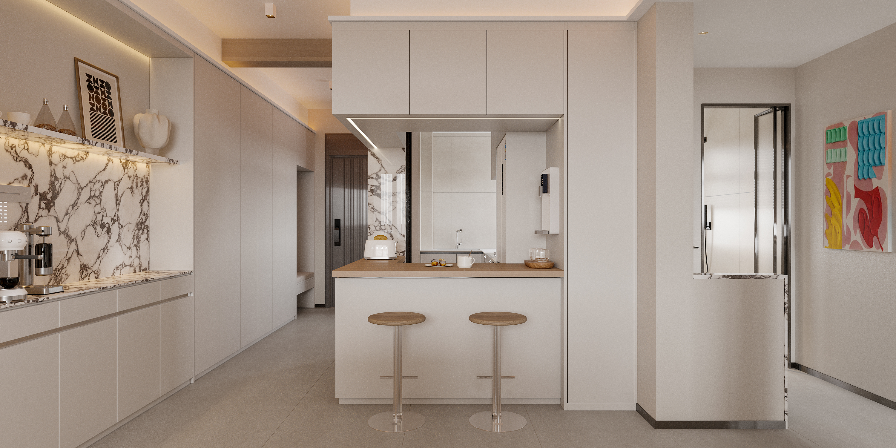 山西太原·阳光汾河湾私宅设计-4