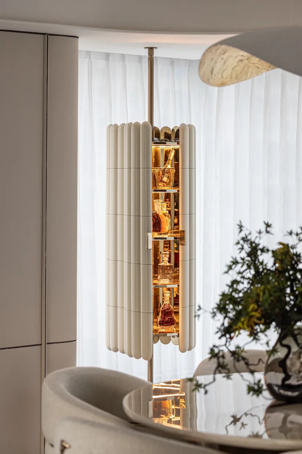 则灵艺术x首发|245㎡空中藏品级塔尖艺术豪宅一当代奢华云端大宅范式!-36