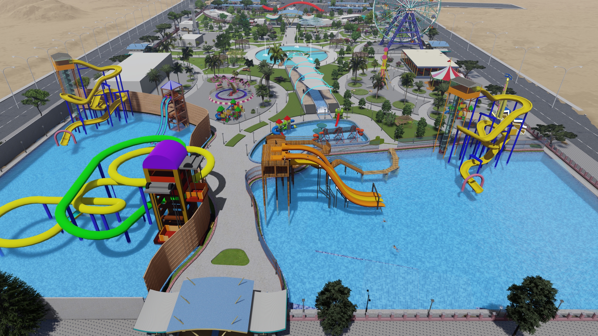 水上乐园和水上游乐设施设计丨沙特阿拉伯吉达-10